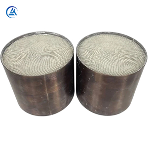 Metal Honeycomb Substrate Three way catalyst Exhaust Metal Catalytic Converter