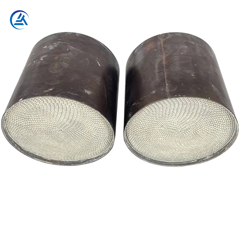 Metal Honeycomb Substrate Three way catalyst Exhaust Metal Catalytic Converter