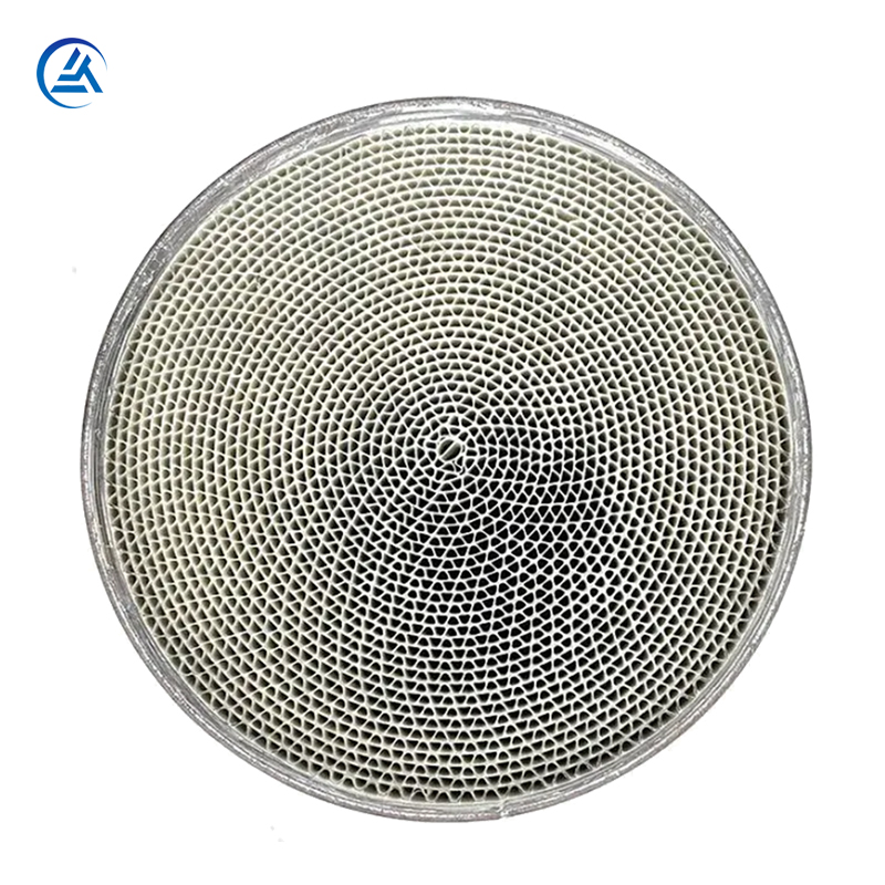 Metal Honeycomb Substrate Three way catalyst Exhaust Metal Catalytic Converter