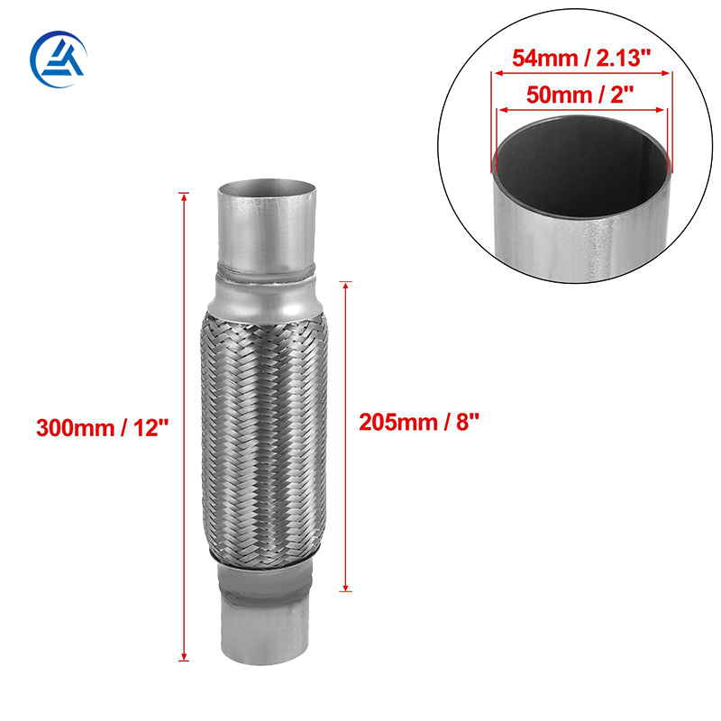 Auto Exhaust Flexible Pipe Of A Car Exhaust Pipe Connector