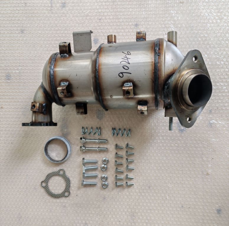 Diesel particulate filter replacement process