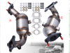 Траверс 3,6L V6 2018-2021 | Алдыңғы және артқы каталитикалық түрлендіргіштер Chevy Traverse және Buick Enclave 18-21 үшін жарамды