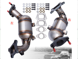Traverse 3.6L V6 2018-2021 | Front & Rear Catalytic Converters Fit for Chevy Traverse & Buick Enclave 18-21