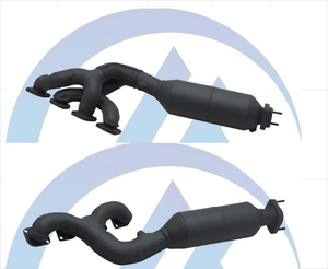 2PCS Doğrudan Fit Manifold Katalitik Konvert&ouml;r 2006-2008 BMW 750i / 750Li 4.8L i&ccedil;in