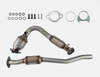 Front and Rear Catalytic Converter Kit Direct-Fit Replacement For 2010-2014 Equinox/Terrain 2.4L, 2012-2015 Captiva Sport 2.4L