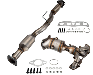 Front and Rear Catalytic Converter Kit Direct-Fit Fit for 2007-2012 Altima 2.5L Sedan GAS