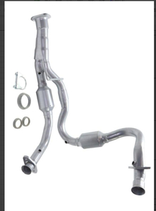 Catalytic Converter Kit Direct-Fit Replacement For 2005-2010 Grand Cherokee 3.7L, 2006-2010 Commander 3.7L